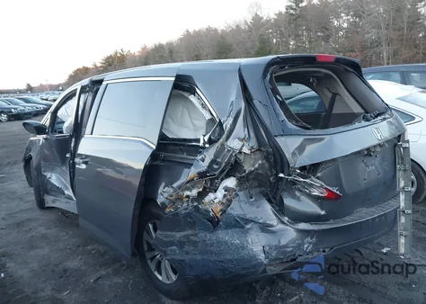 2014 Honda Odyssey Ex-L z USA, uszkodzony, nr VIN 5FNRL5H66EB064735
